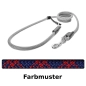 Preview: EASYLONG Hundeleine - M - 3m - blau mit roten Kreuzen Preview: EASYLONG Hundeleine - M - 3m - blau mit roten Kreuzen